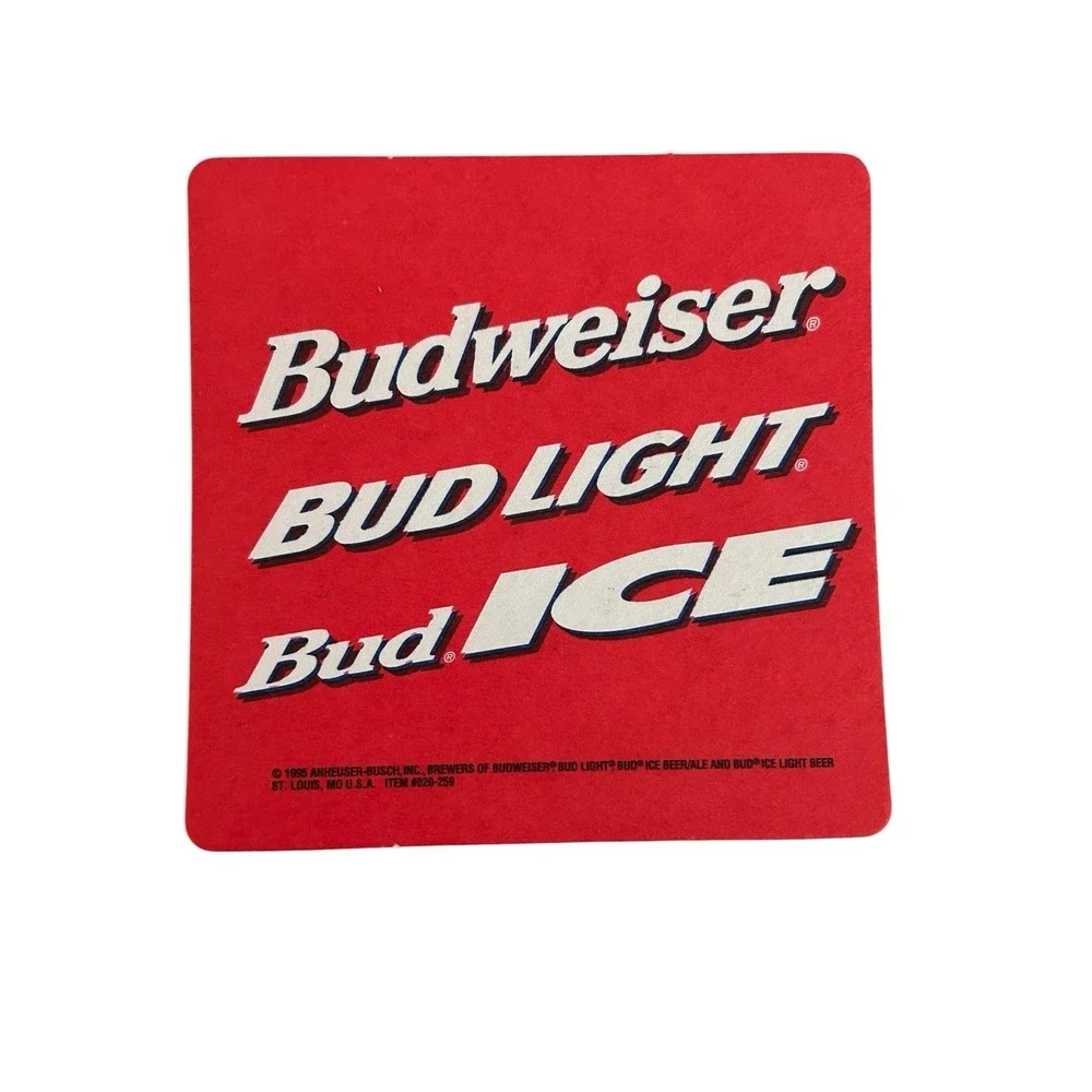 Vintage Budweiser Rocks America Coasters Lot Of 100 Summer Barware Beach Party